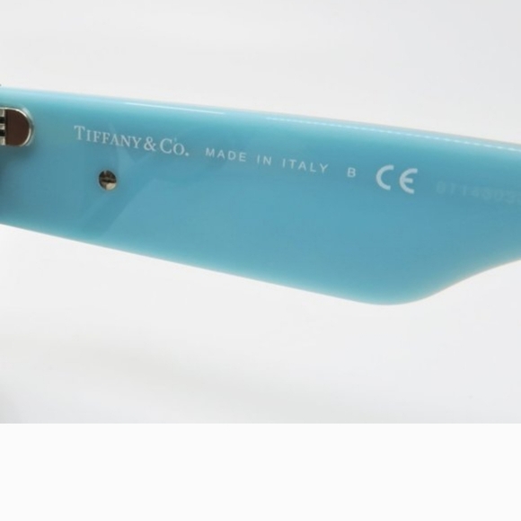 Tiffany & Co. Dark Brown Sunglasses with Turquoise Case - Picture 13 of 16